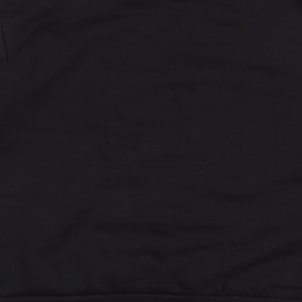 Slazanger Mens Black  Cotton Pullover Sweatshirt Size 2XL