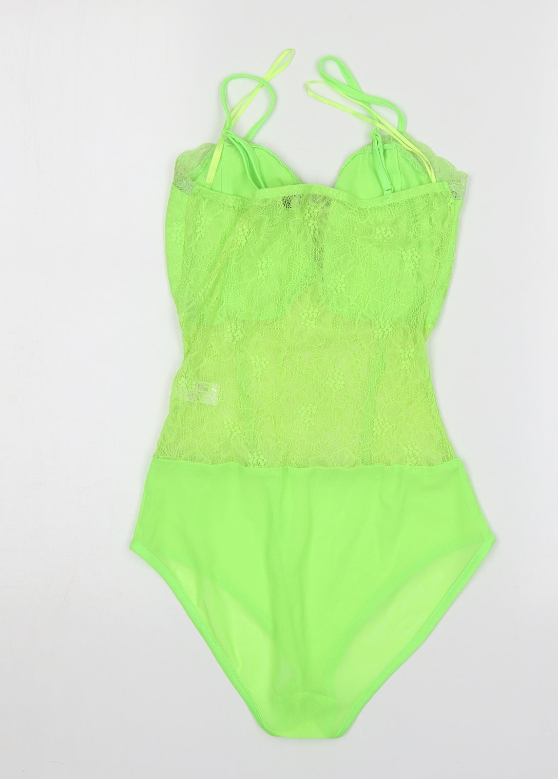 Select Womens Green  Polyester Bodysuit One-Piece Size 8