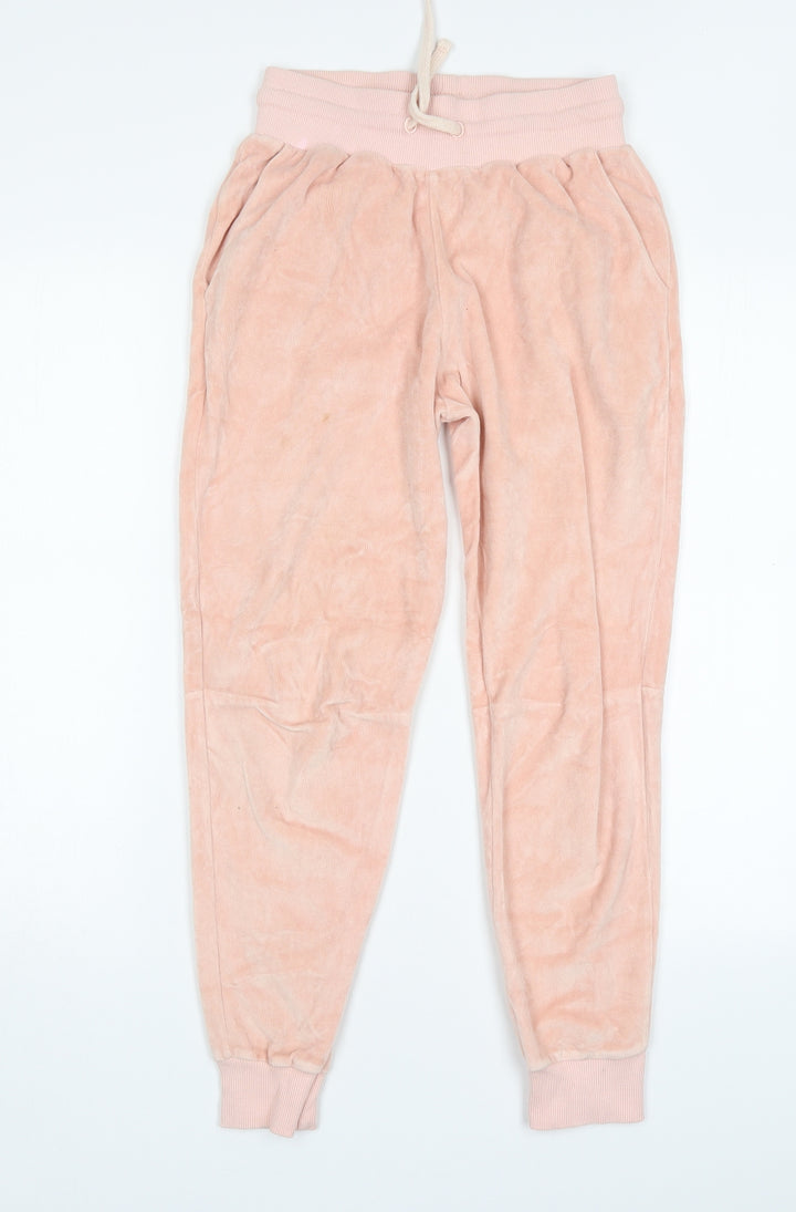 French Connection Womens Pink Cotton Sweatpants Trousers Size 6 L26 in Regular
