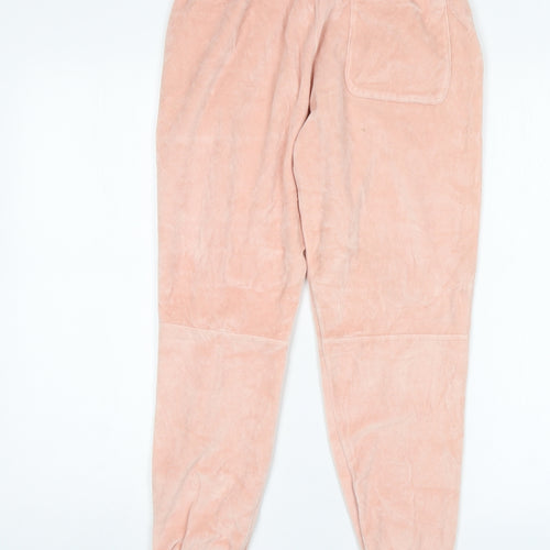 French Connection Womens Pink  Cotton Sweatpants Trousers Size 6 L26 in Regular