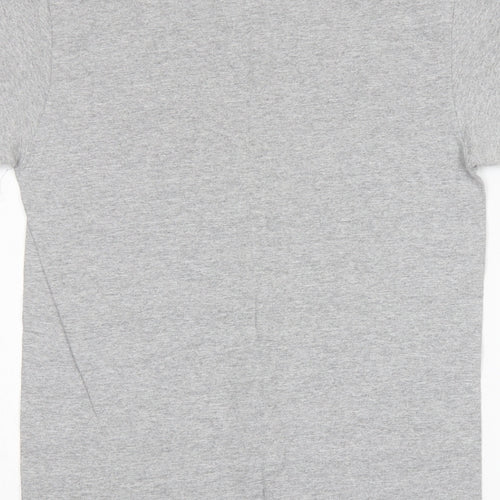 Gildan Womens Grey  Cotton Basic T-Shirt Size S Round Neck - Wifey
