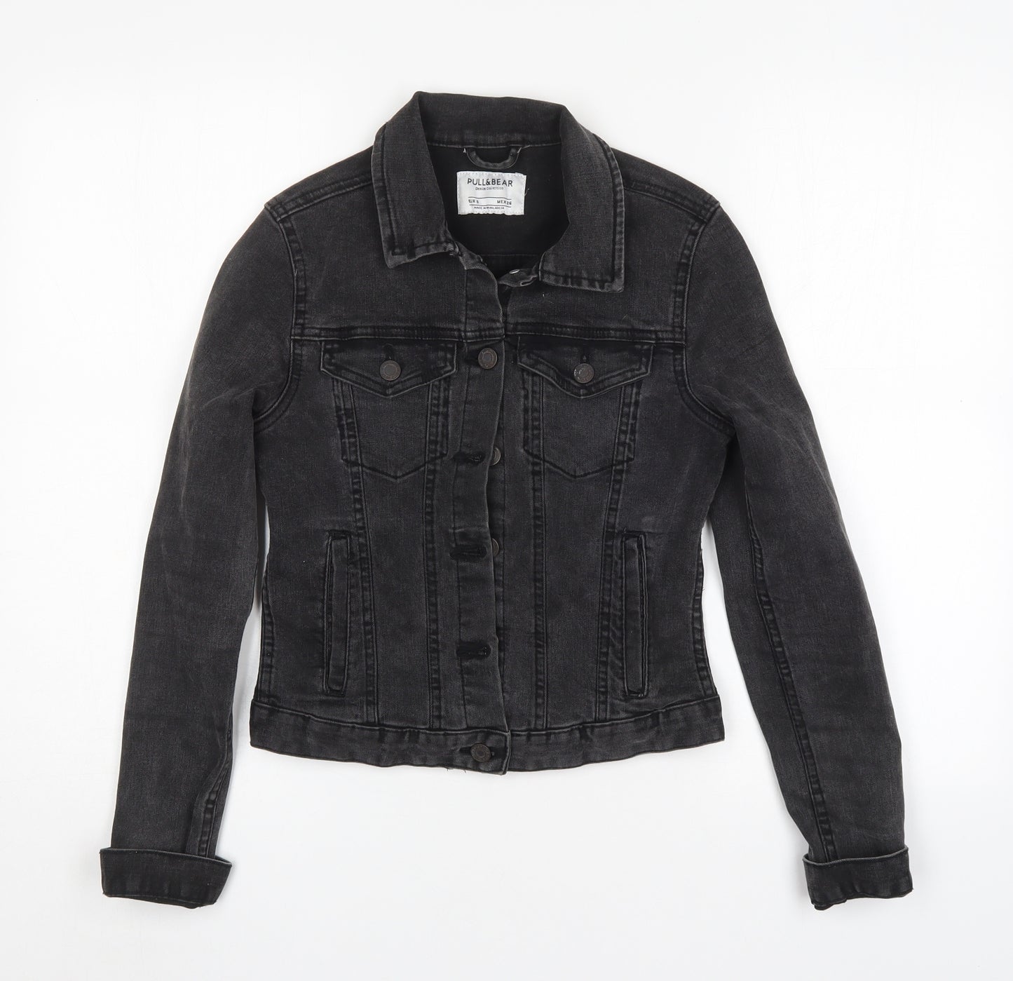 Pull&Bear Womens Black   Jacket  Size S