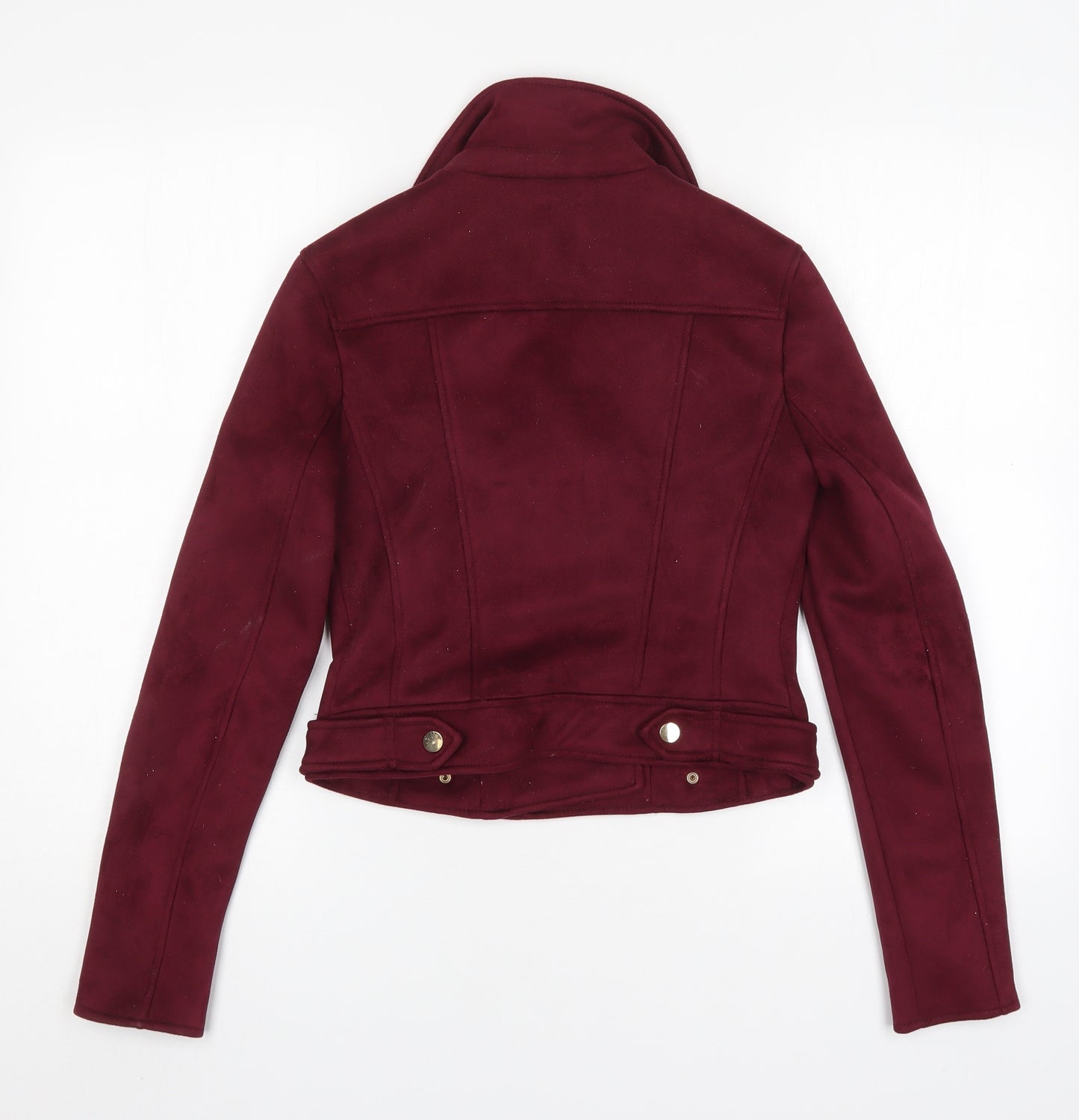 River Island Womens Purple   Biker Jacket Size 6