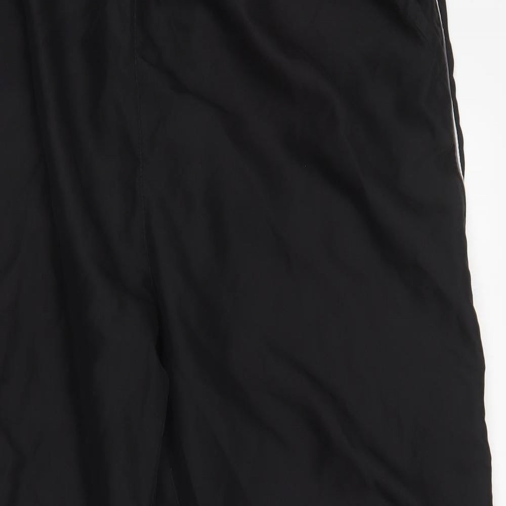George Mens Black  Polyester Jogger Trousers Size 2XL L32 in Regular