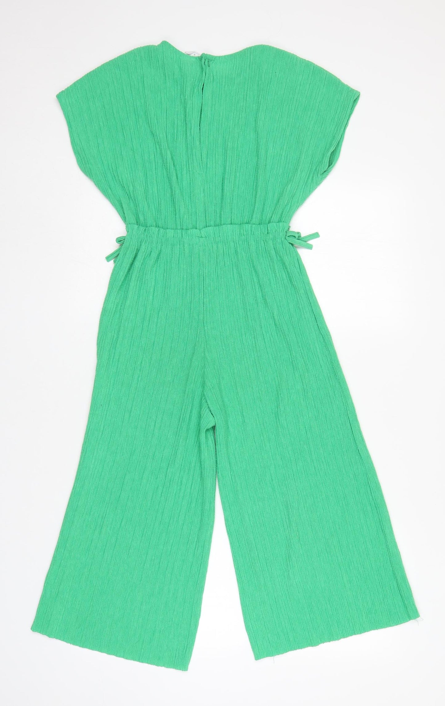 Zara Girls Green  Polyester Jumpsuit One-Piece Size 9 Years