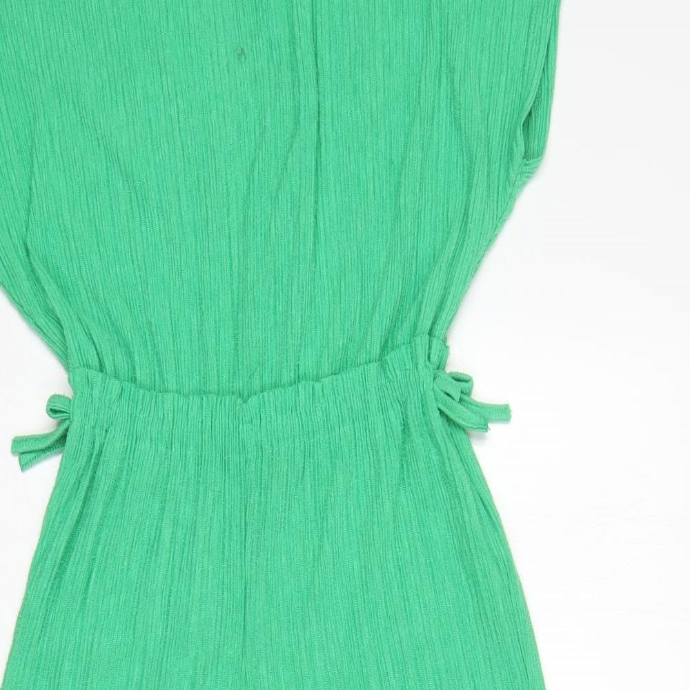 Zara Girls Green  Polyester Jumpsuit One-Piece Size 9 Years