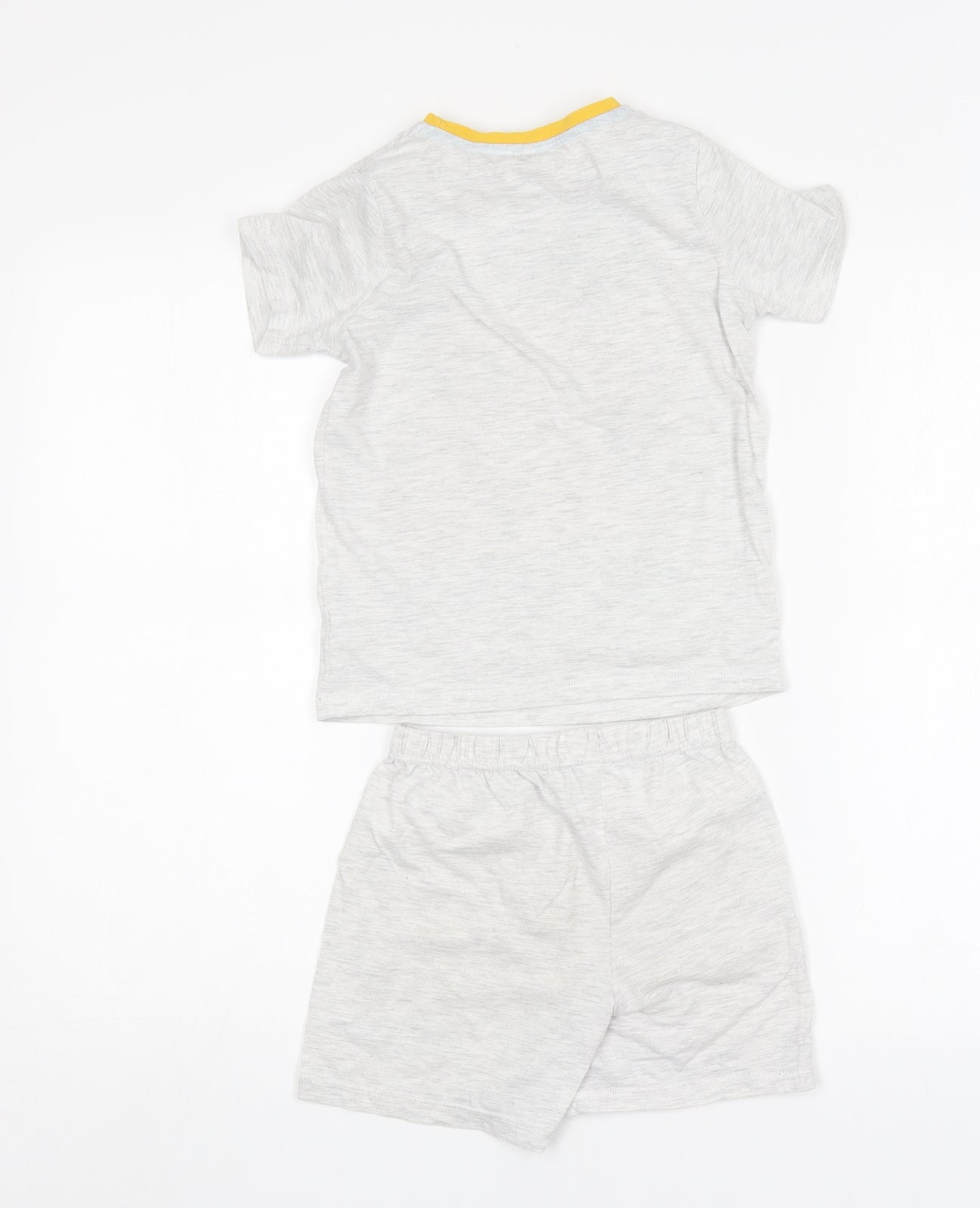 George Boys Grey Animal Print Polyester  Pyjama Set Size 5-6 Years   - Lion King