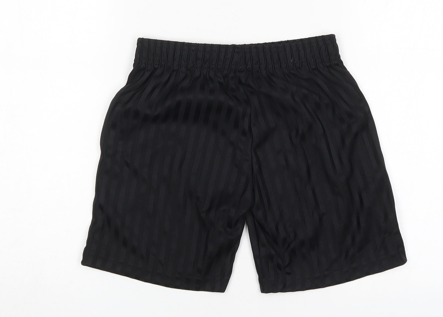 George Boys Black  Polyester Sweat Shorts Size 7-8 Years  Regular