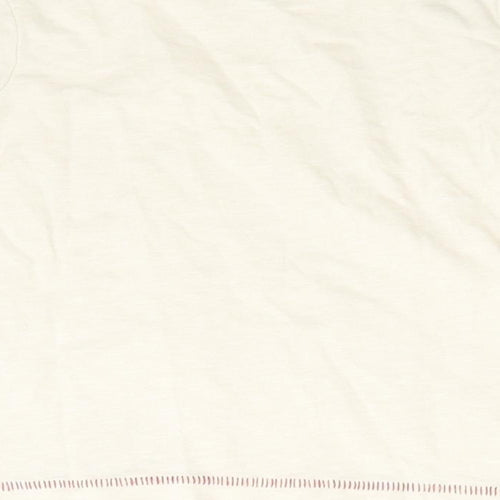 TU Kids Baby Beige Animal Print Cotton Jersey Casual Size 12-18 Months Round Neck Pullover - Autumn Leaves Shrew