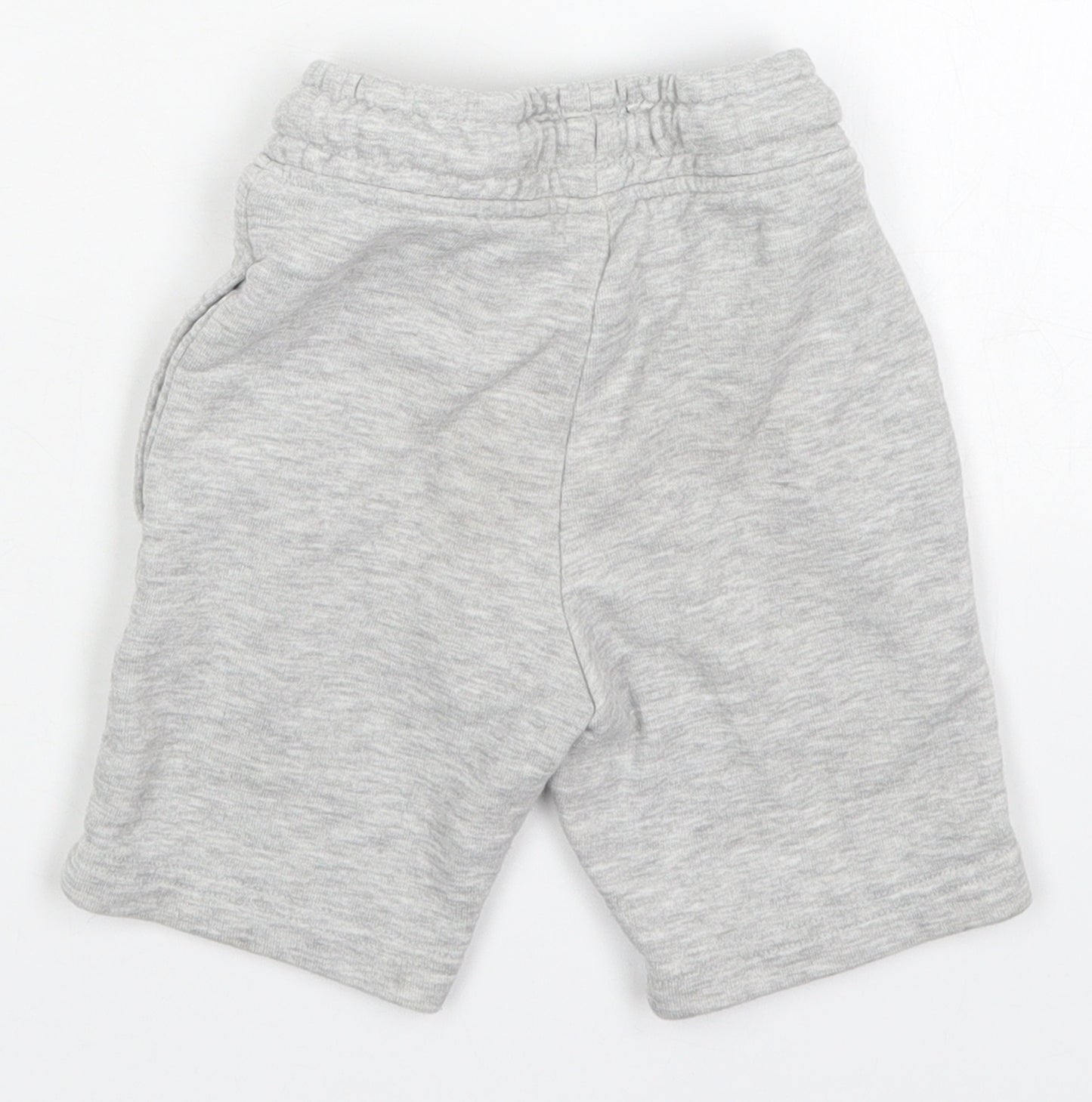 NEXT Boys Grey  Cotton Sweat Shorts Size 4 Years  Regular Drawstring