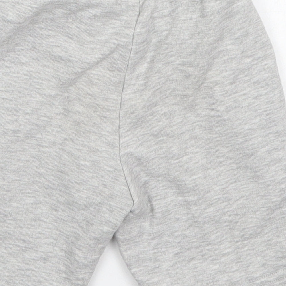 NEXT Boys Grey  Cotton Sweat Shorts Size 4 Years  Regular Drawstring