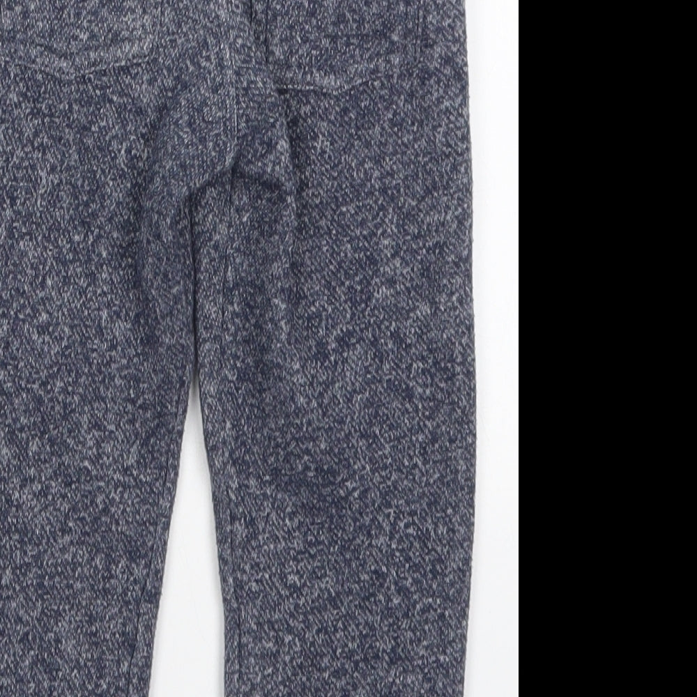 F&F Boys Blue  Polyester Sweatpants Trousers Size 4-5 Years  Regular Drawstring
