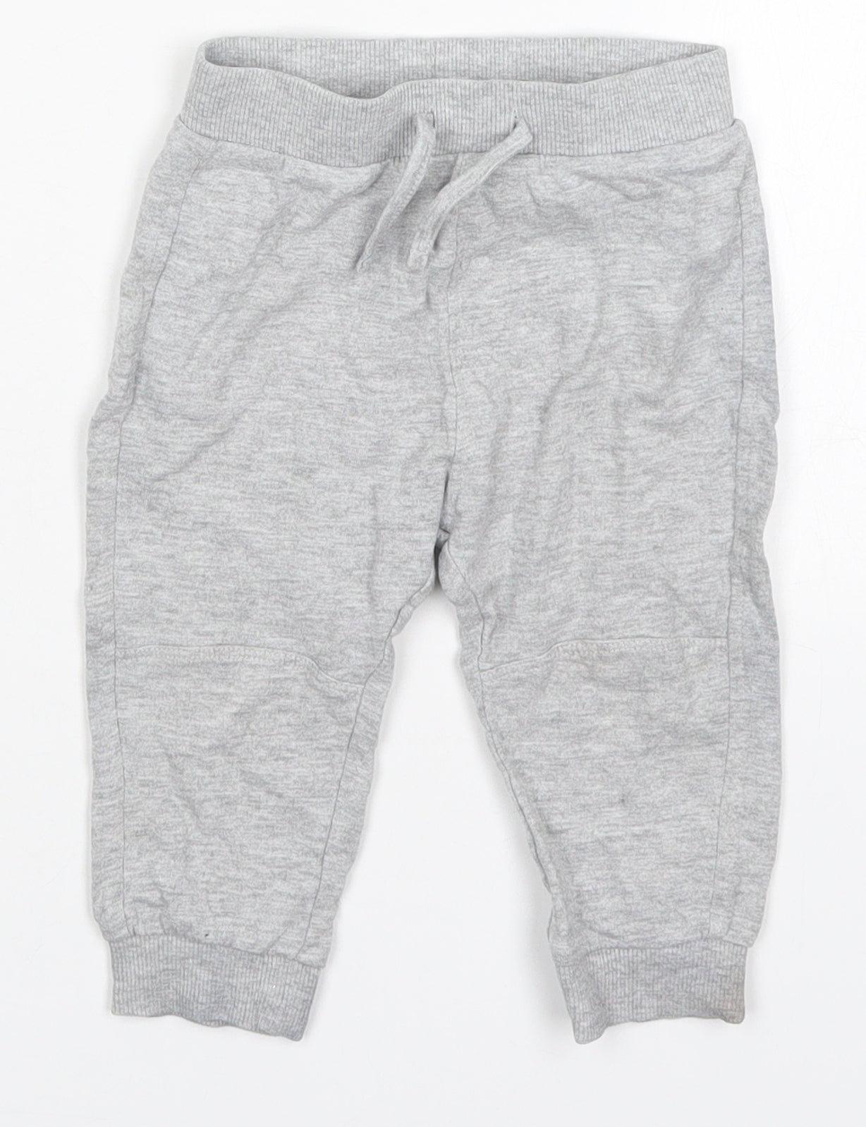 TU Boys Grey  Cotton Sweatpants Trousers Size 9-12 Months  Drawstring