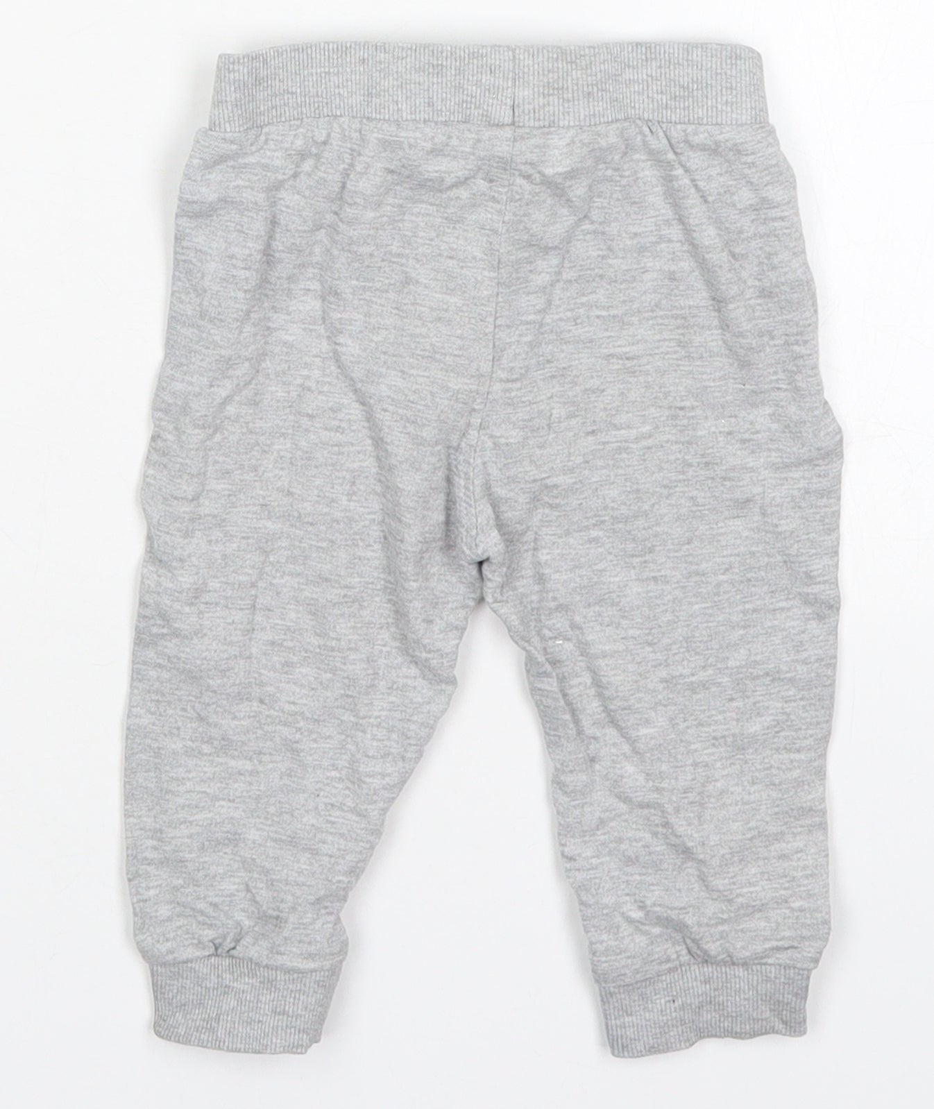 TU Boys Grey  Cotton Sweatpants Trousers Size 9-12 Months  Drawstring