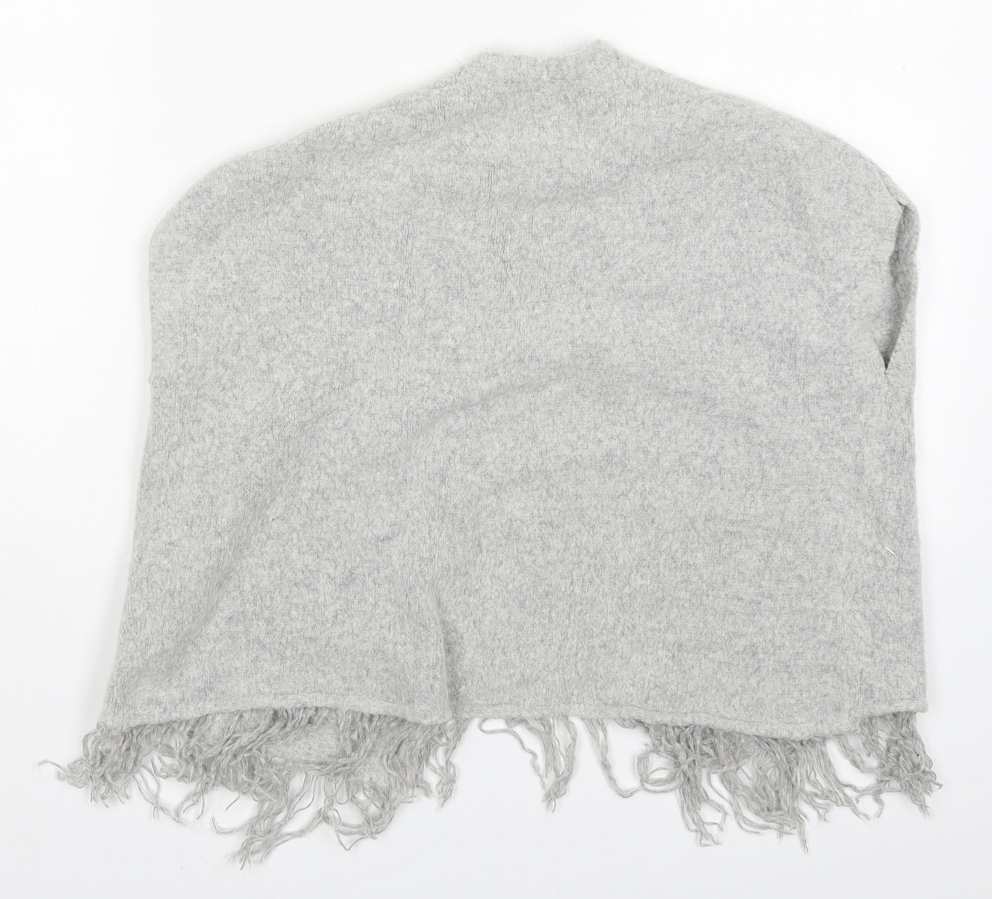 Young Dimension Girls Grey V-Neck  Acrylic Cardigan Jumper Size 6-7 Years