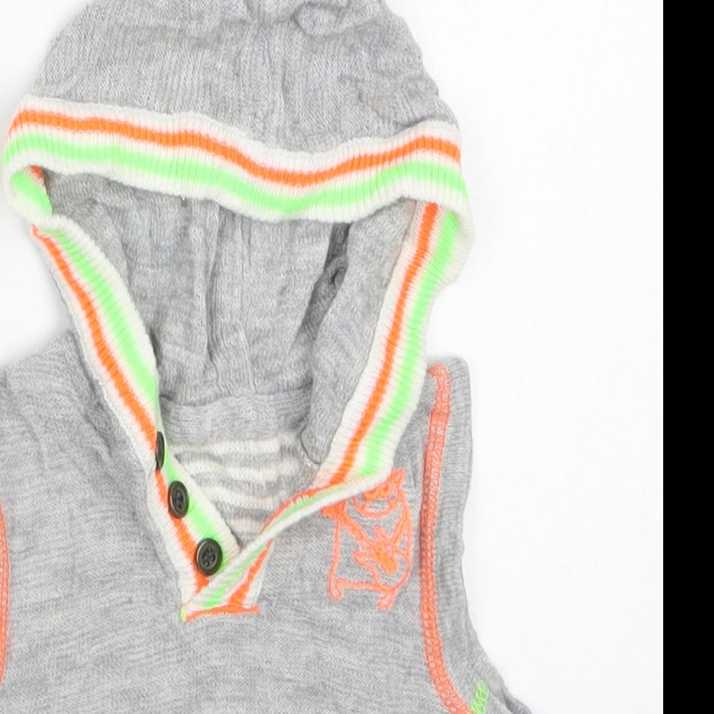 George Boys Multicoloured Striped Acrylic Pullover Jumper Size 0-3 Months  Pullover