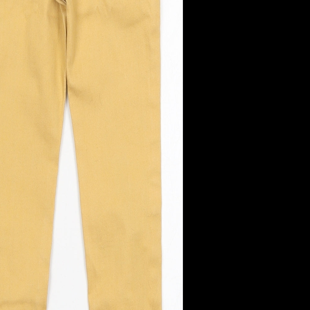 George Girls Beige  Cotton Jegging Jeans Size 7-8 Years  Regular