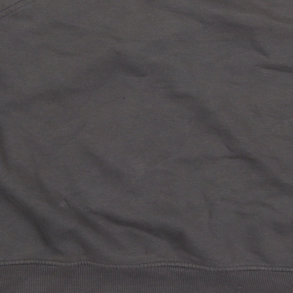 Primark Womens Grey  Cotton Pullover Sweatshirt Size 14  Pullover