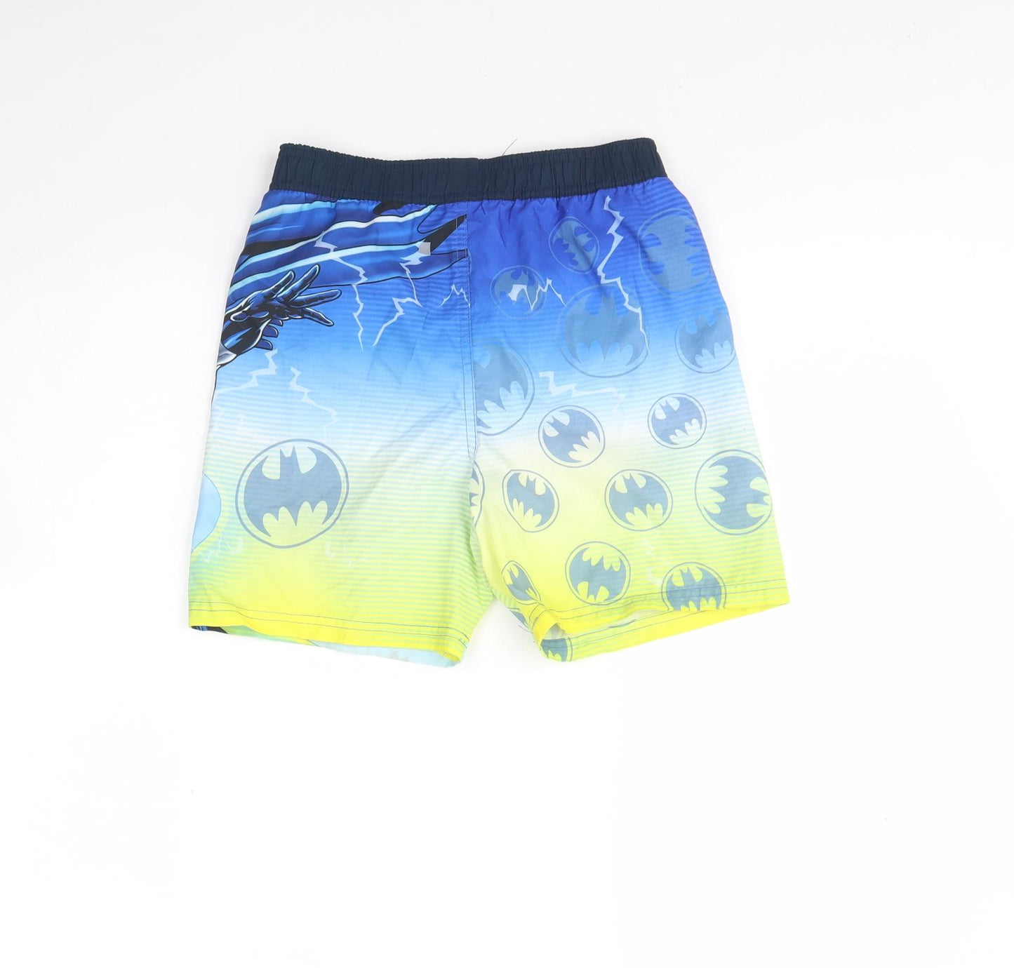 Batman Boys Multicoloured  Polyester Sweat Shorts Size 10 Years  Regular Drawstring - Batman