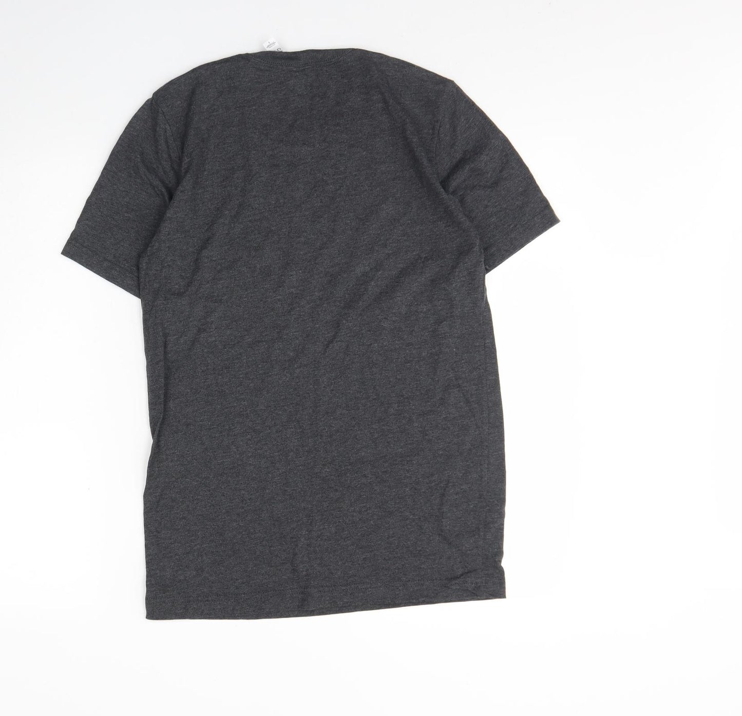 Canvas Womens Grey  Cotton Basic T-Shirt Size S Round Neck - Maid of honour