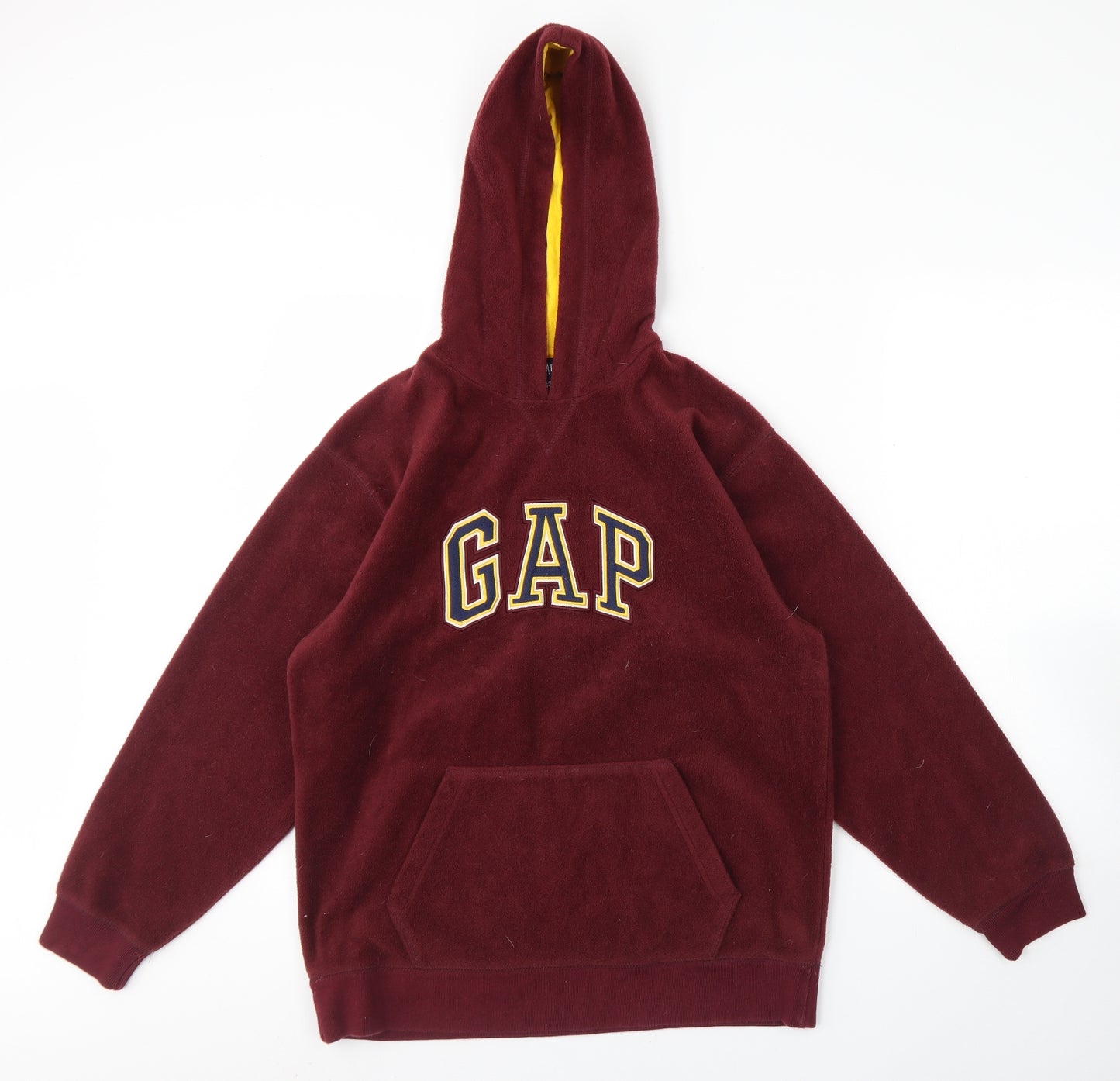 Gap Boys Red  Polyester Pullover Hoodie Size 14 Years