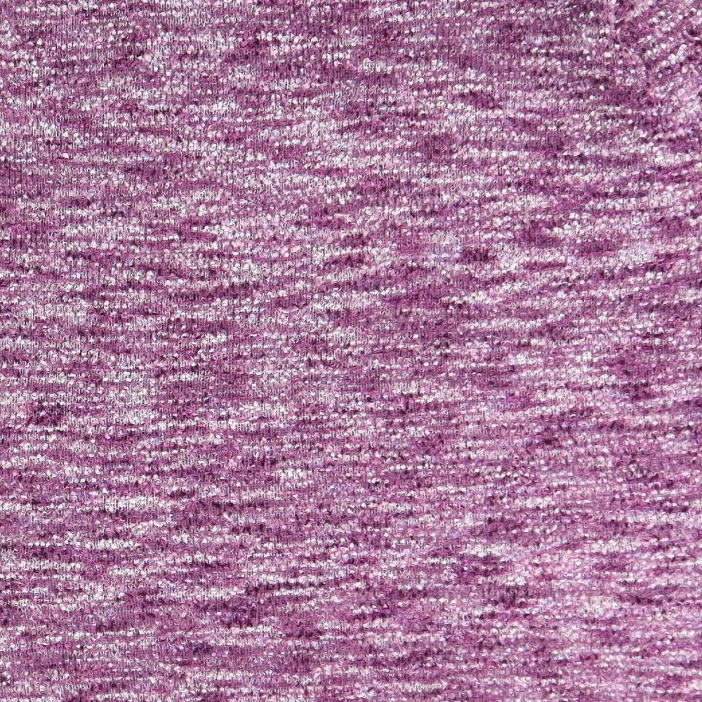 BM Womens Purple Round Neck  Acrylic Pullover Jumper Size L