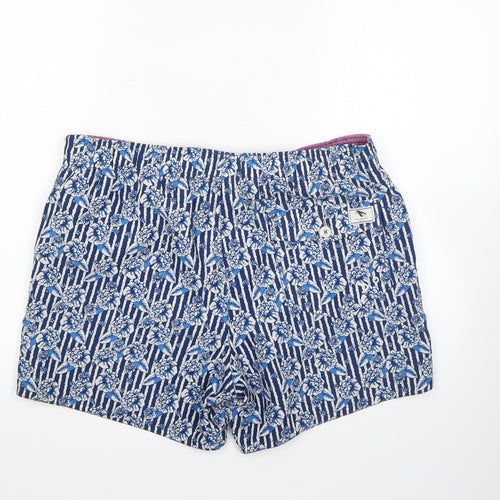 Ted Baker Mens Multicoloured Floral Polyester Sweat Shorts  L6 in Regular