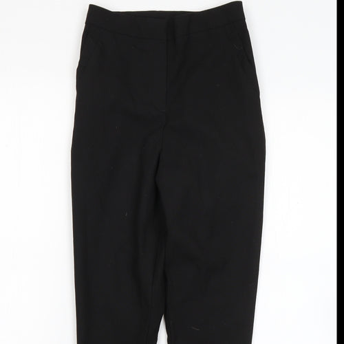 George Boys Black  Polyester Dress Pants Trousers Size 8-9 Years  Regular  - school wear
