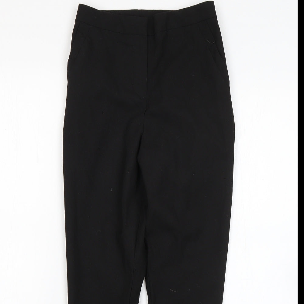 George Boys Black  Polyester Dress Pants Trousers Size 8-9 Years  Regular  - school wear