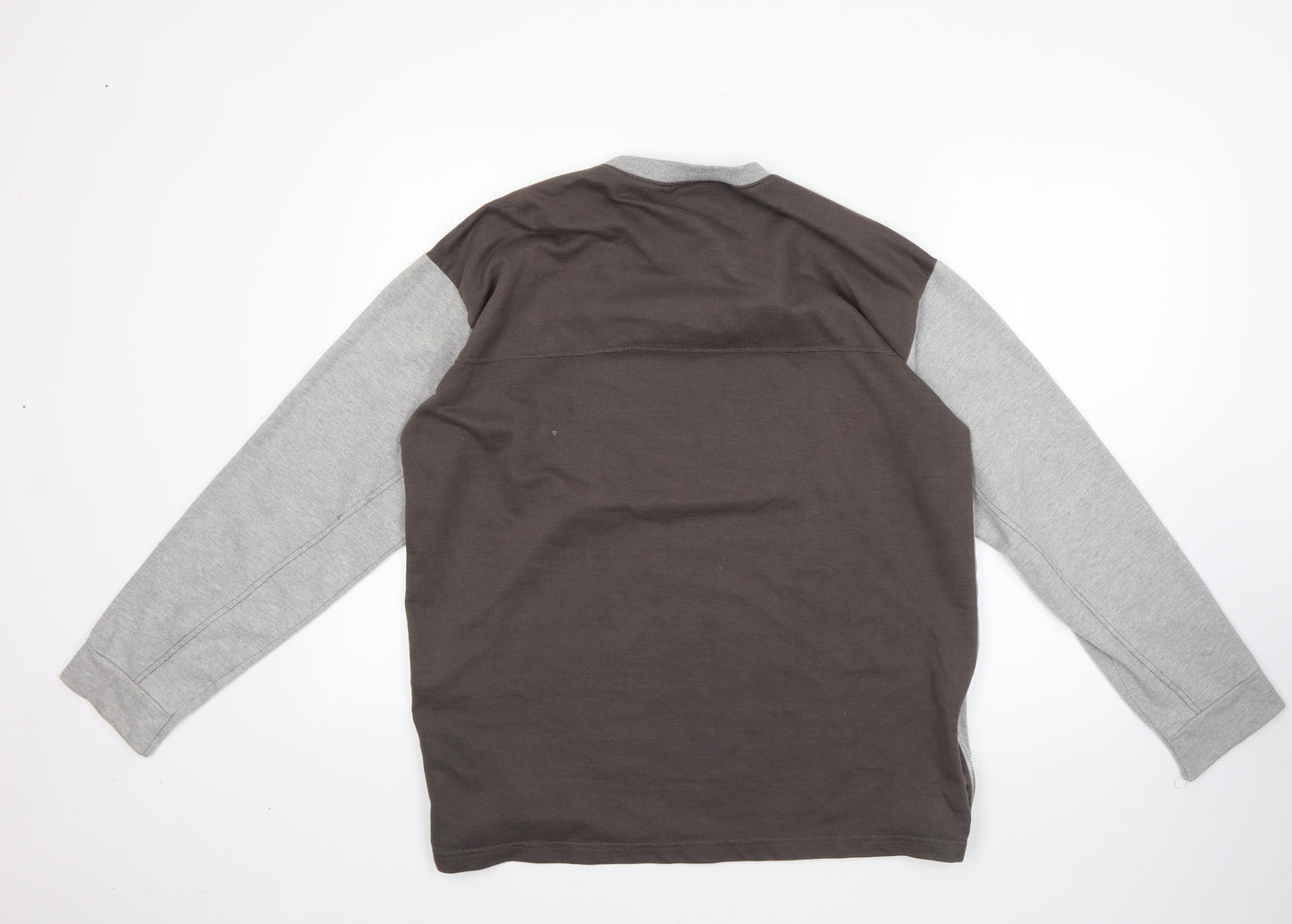 Boohoo Womens Multicoloured Round Neck  Cotton Pullover Jumper Size 14