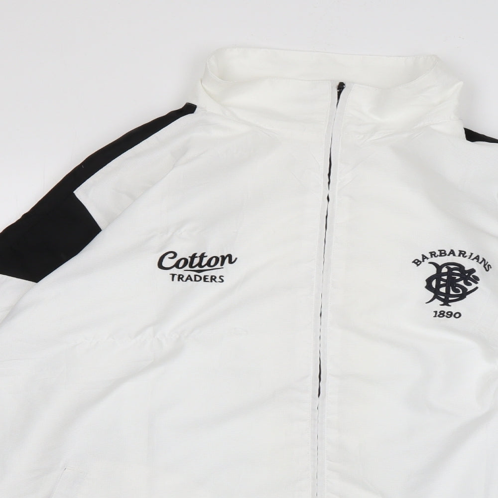 Cotton Traders Mens Multicoloured Geometric  Jacket  Size 2XL