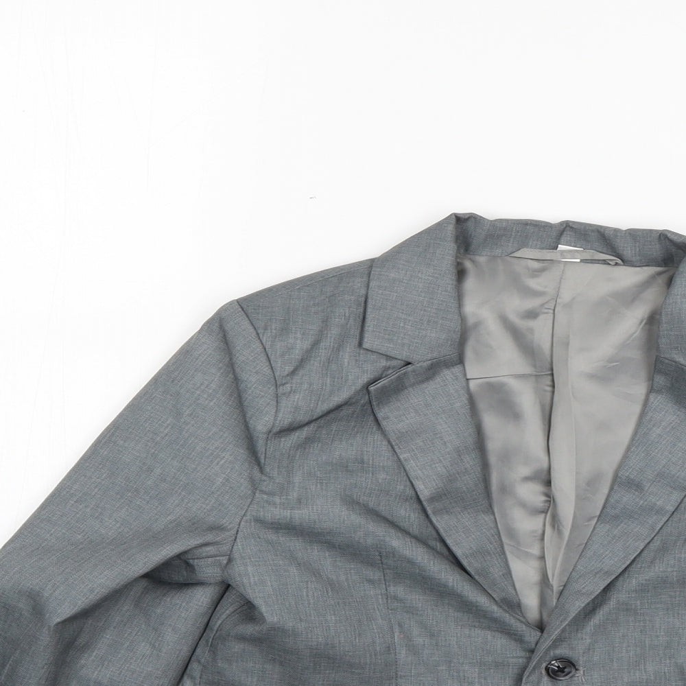 urban65 Boys Grey   Jacket Blazer Size 8-9 Years