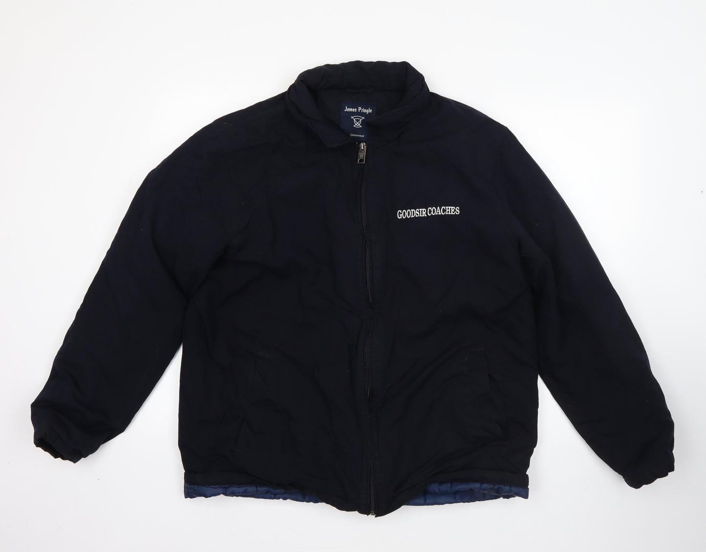 james pringle Mens Blue   Rain Coat Coat Size L