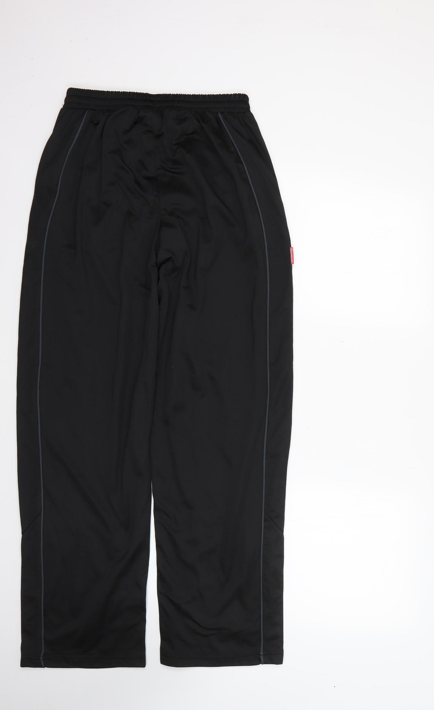 Slazenger Mens Black  Polyester Jogger Trousers Size M L30 in Regular