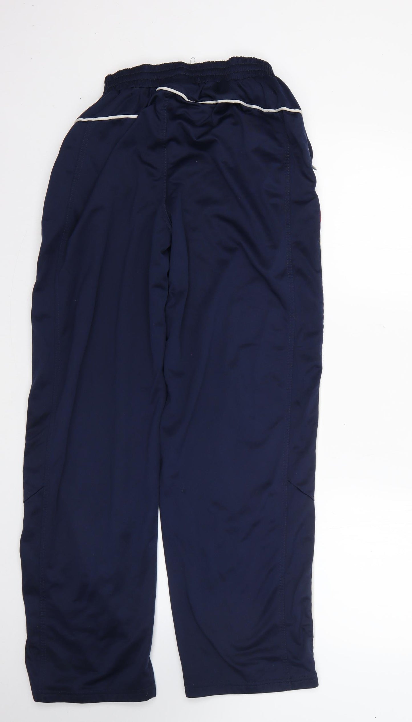 Slazenger Mens Blue  Polyester Jogger Trousers Size L L28 in Regular
