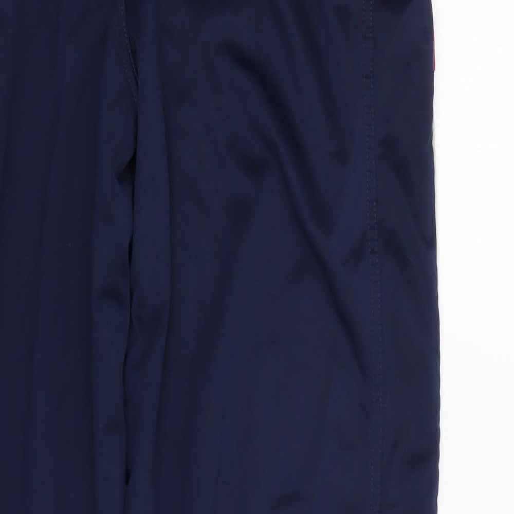 Slazenger Mens Blue  Polyester Jogger Trousers Size L L28 in Regular