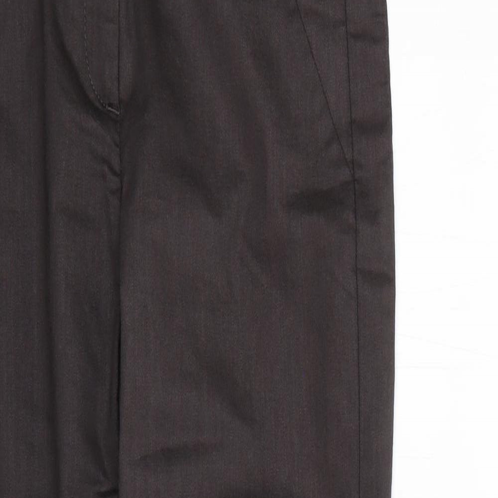 Comma Mens Grey  Polyester Trousers  Size 40 L28 in Regular