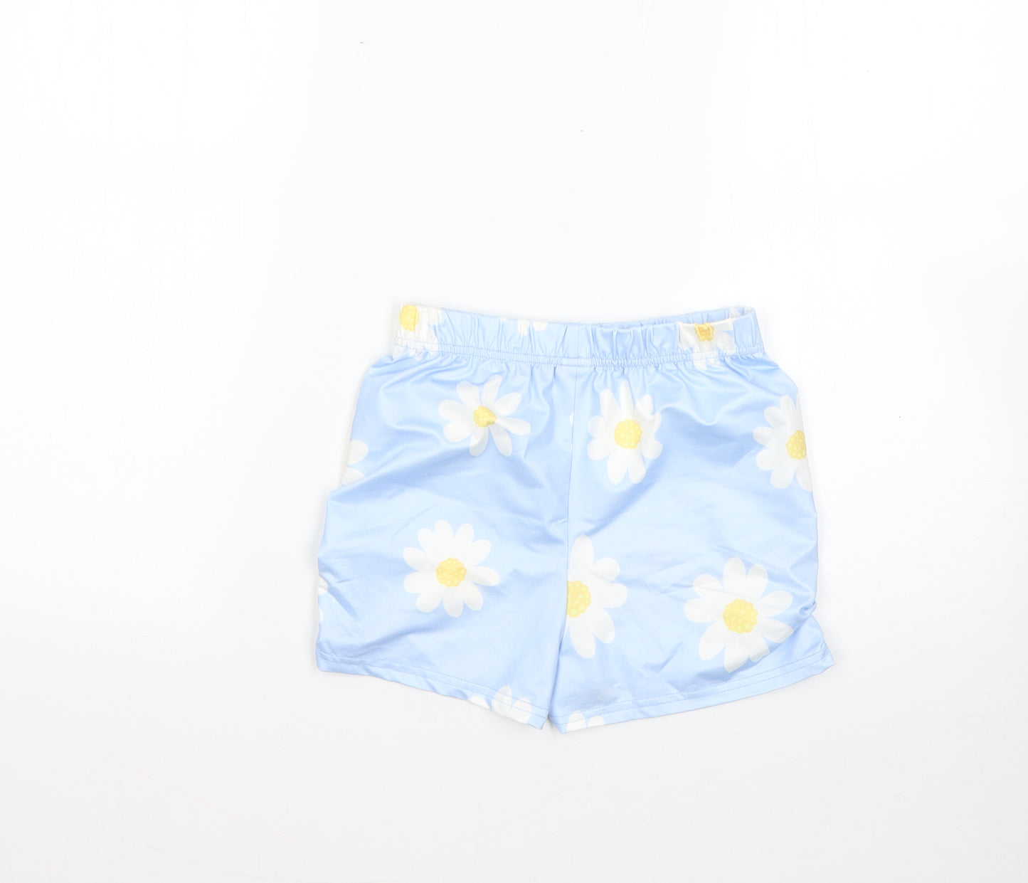SheIn Girls Multicoloured Floral Polyester Cut-Off Shorts Size 9 Years  Regular