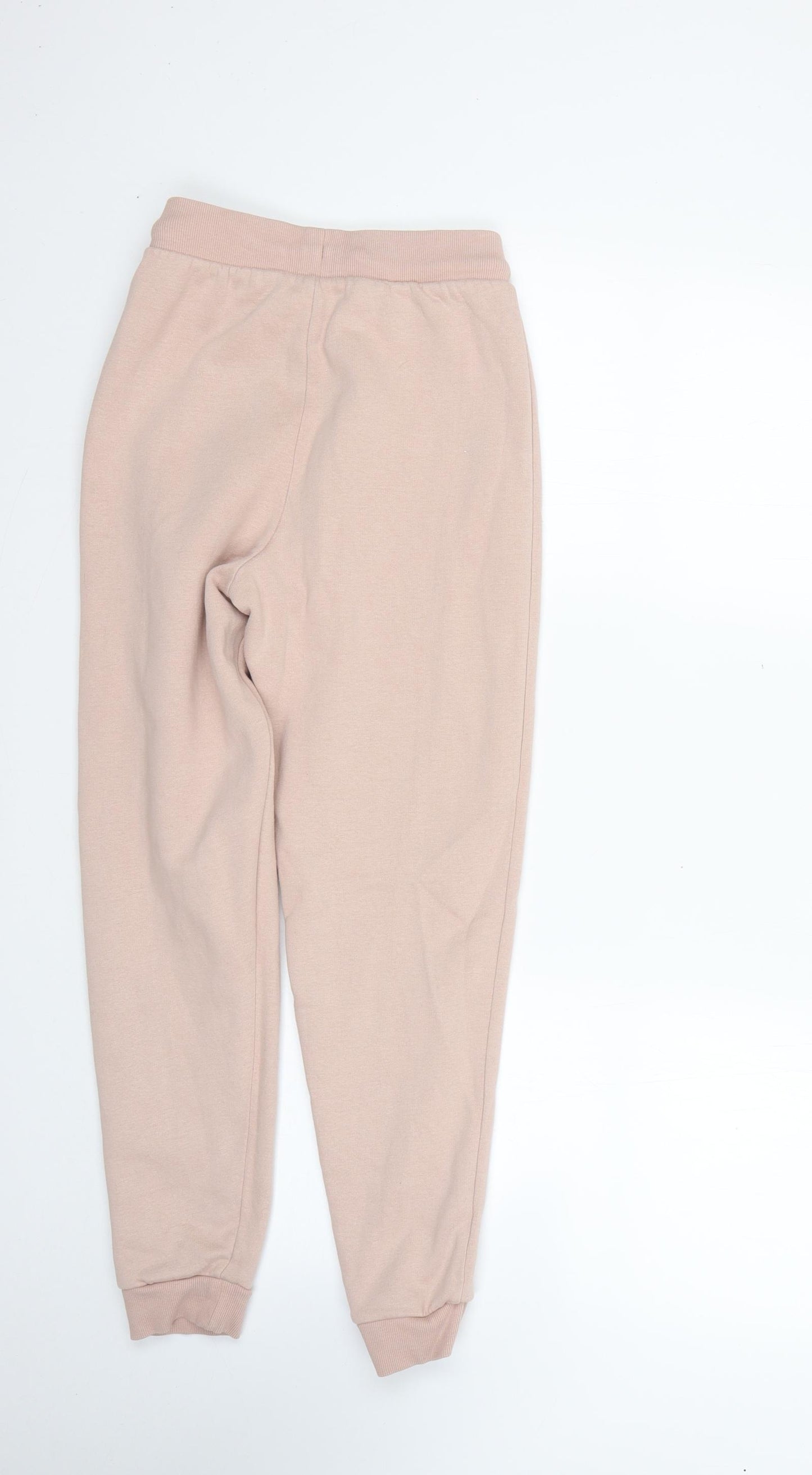 George Girls Pink  Cotton Jogger Trousers Size 10-11 Years  Regular