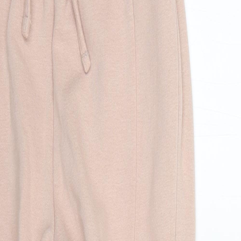 George Girls Pink  Cotton Jogger Trousers Size 10-11 Years  Regular