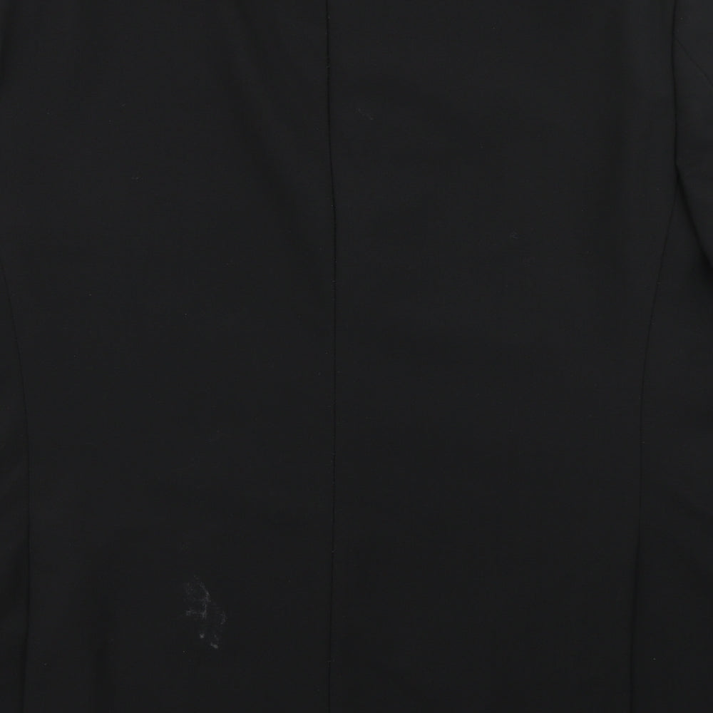 Tom English Mens Black  Wool Jacket Blazer Size 42   - comfort suit