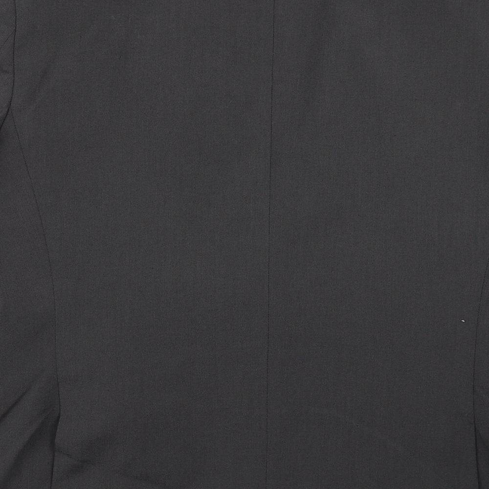 NEXT Mens Grey  Polyester Jacket Blazer Size 46