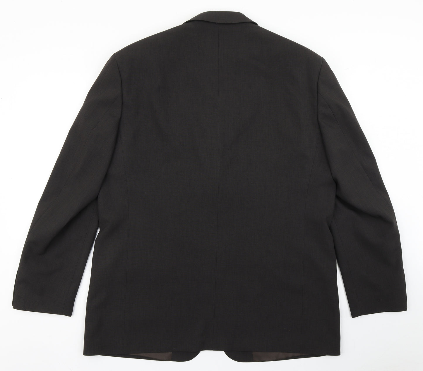 Greenwoods Mens Brown  Polyester Jacket Blazer Size 44