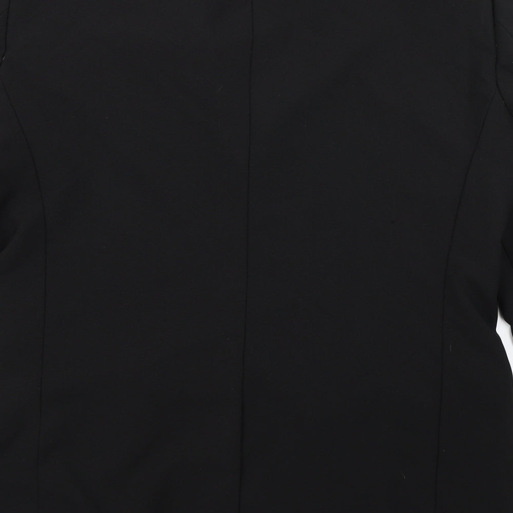 George Mens Black  Polyester Jacket Blazer Size 40