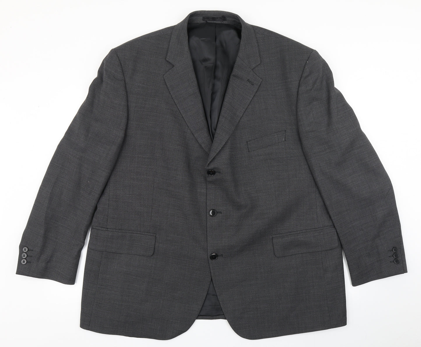 Centaur Mens Grey  Wool Jacket Blazer Size 50