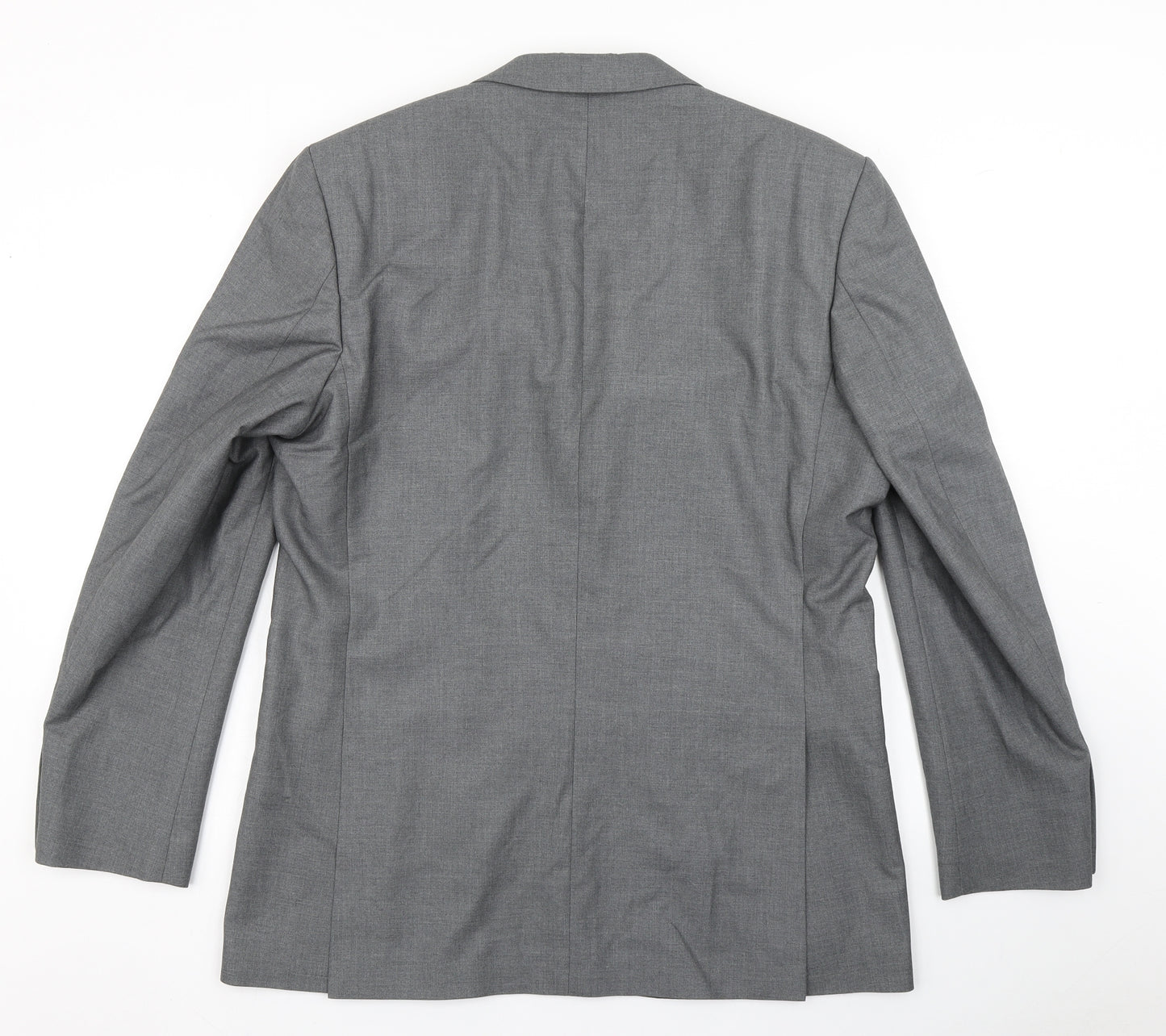 Occasions Mens Grey  Polyester Jacket Blazer Size 42