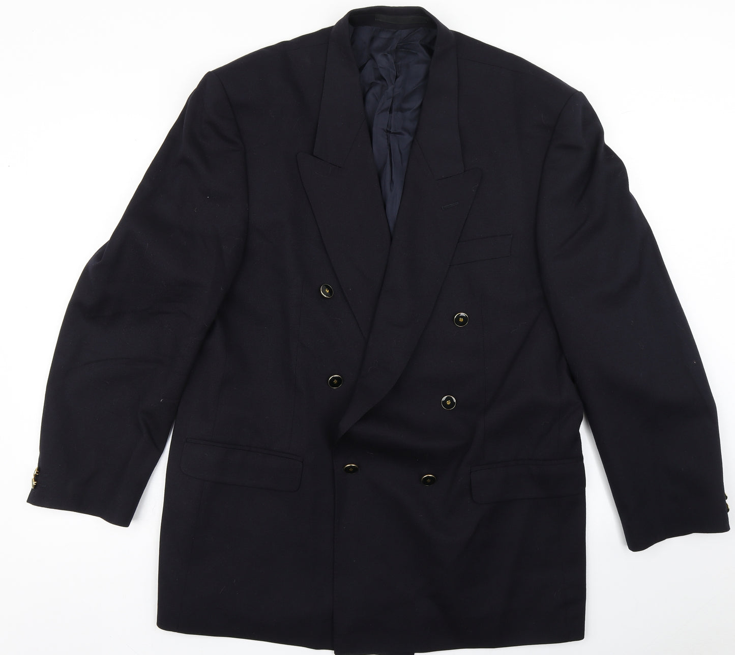 Centaur Mens Blue  Wool Jacket Blazer Size 44