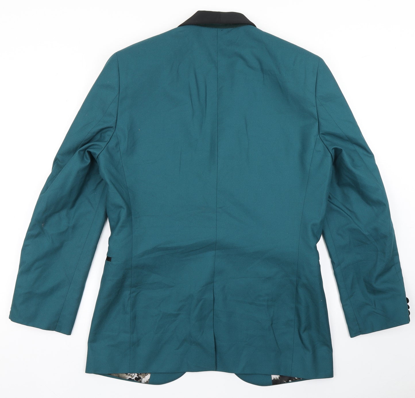 NEXT Mens Blue  Polyester Jacket Blazer Size 40