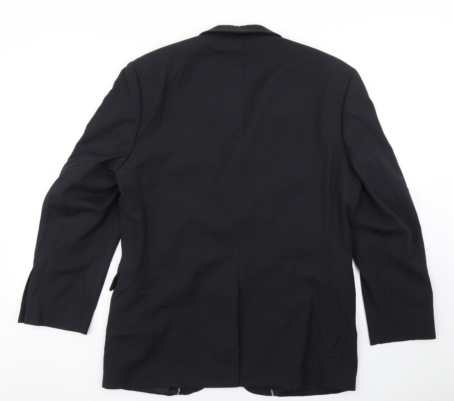 Burton Mens Blue  Polyester Jacket Blazer Size 38