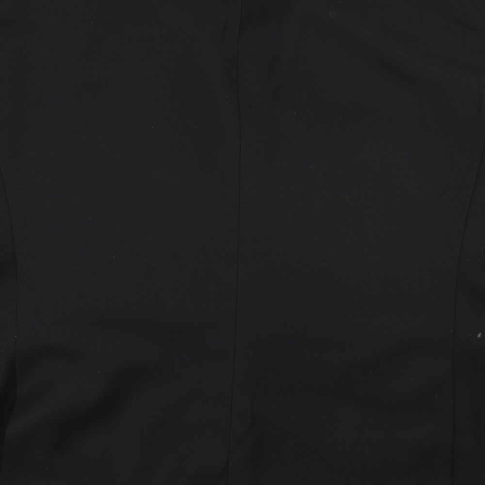 Burton Mens Black  Polyester Jacket Blazer Size 46